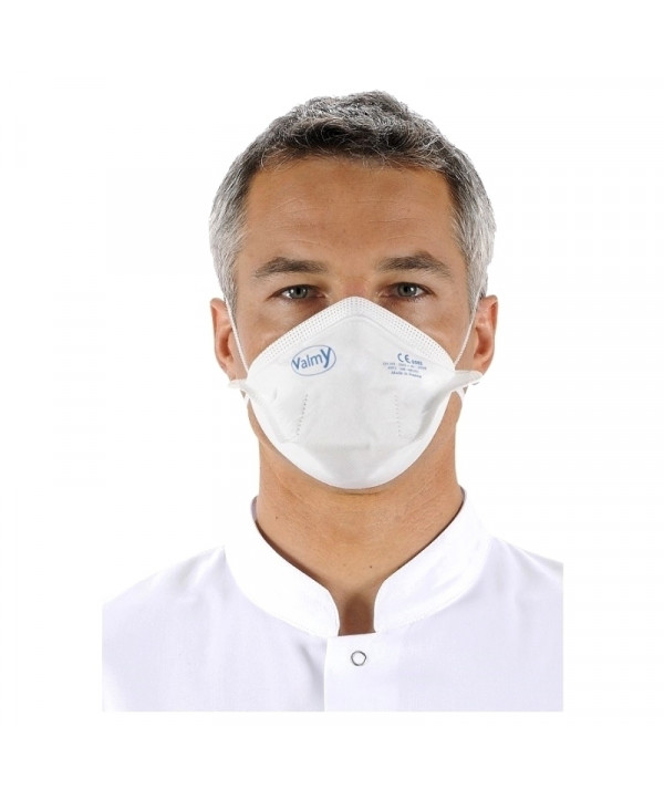 Masque de protection respiratoire FFP2 - Bec de canard - Blanc
