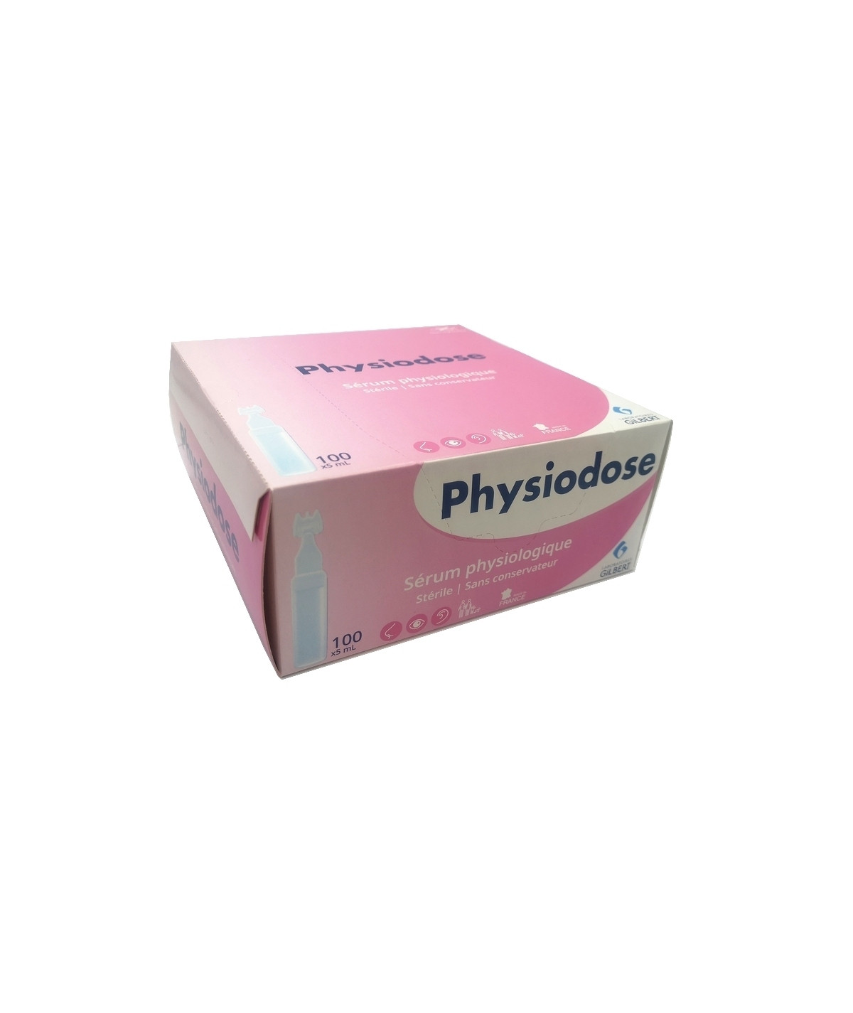 Gratuites Physiodose Serum Physiologique Sterile 40 x 5ml New in box