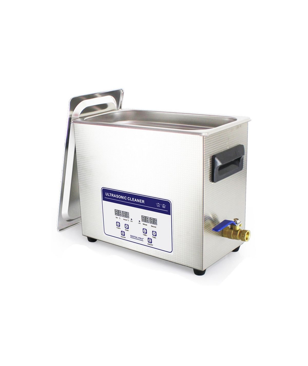 Nettoyeur à ultrasons digital - Avec chauffage - 6,5 litres