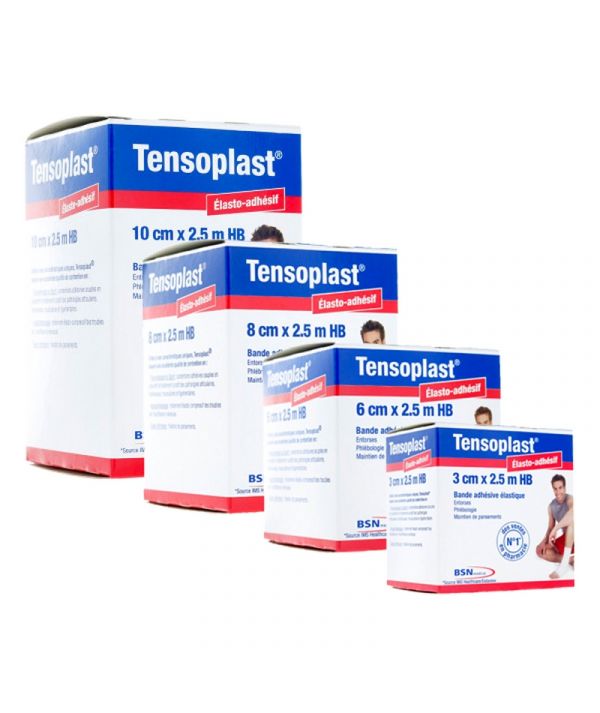 Tensoplast Elastoplast BSN - Bande adhésive élastique - Toutes tailles