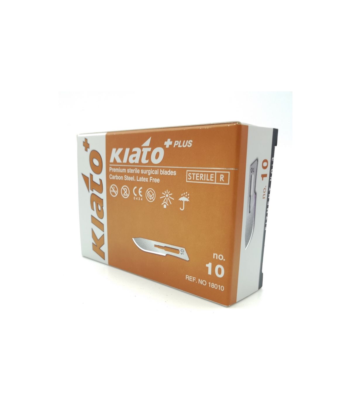Lames de bistouris N°10 - Kiato - Stériles - Boite de 100