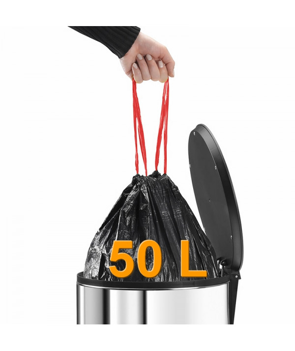 Sac poubelle noir 50 litres...