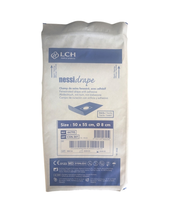 Champs de soins stériles...